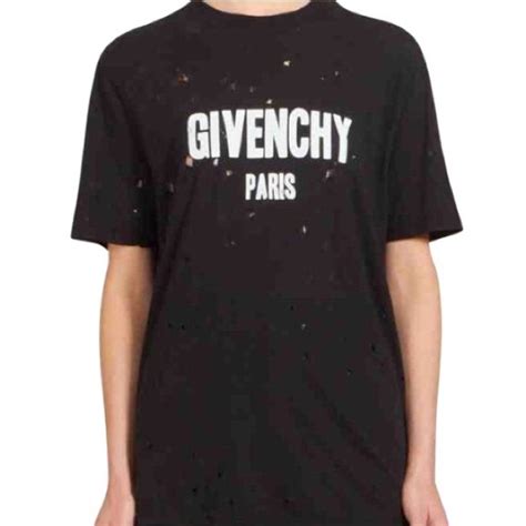 givenchy long sleeve shirt cheap|Givenchy t shirt with holes.